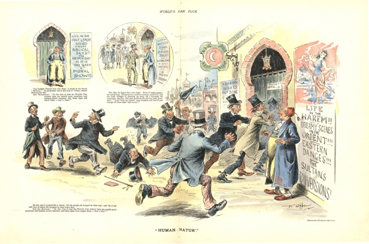 <p>the depiction of the "Orient" (primarily the Middle East, North Africa, and parts of Asia) by Western artists, often with a romanticized and idealized, yet sometimes inaccurate, portrayal of Eastern culture and customs</p>