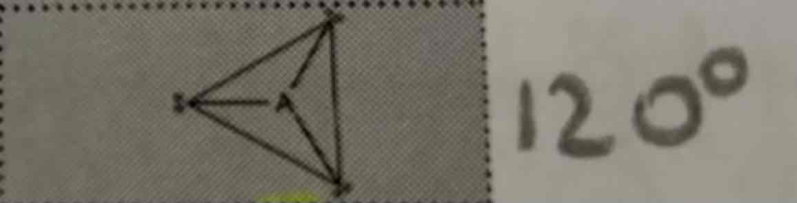 <p>Geometrie + hybrideorbitaal</p>