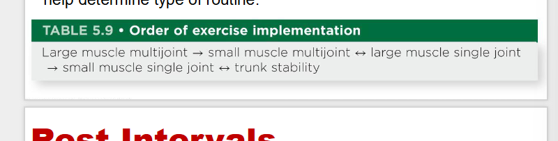 <ol><li><p>large muscles&nbsp;</p></li><li><p>small muscles&nbsp;</p></li></ol><p></p><ol><li><p>multijoint</p></li><li><p>single joint&nbsp;</p></li></ol><p></p>