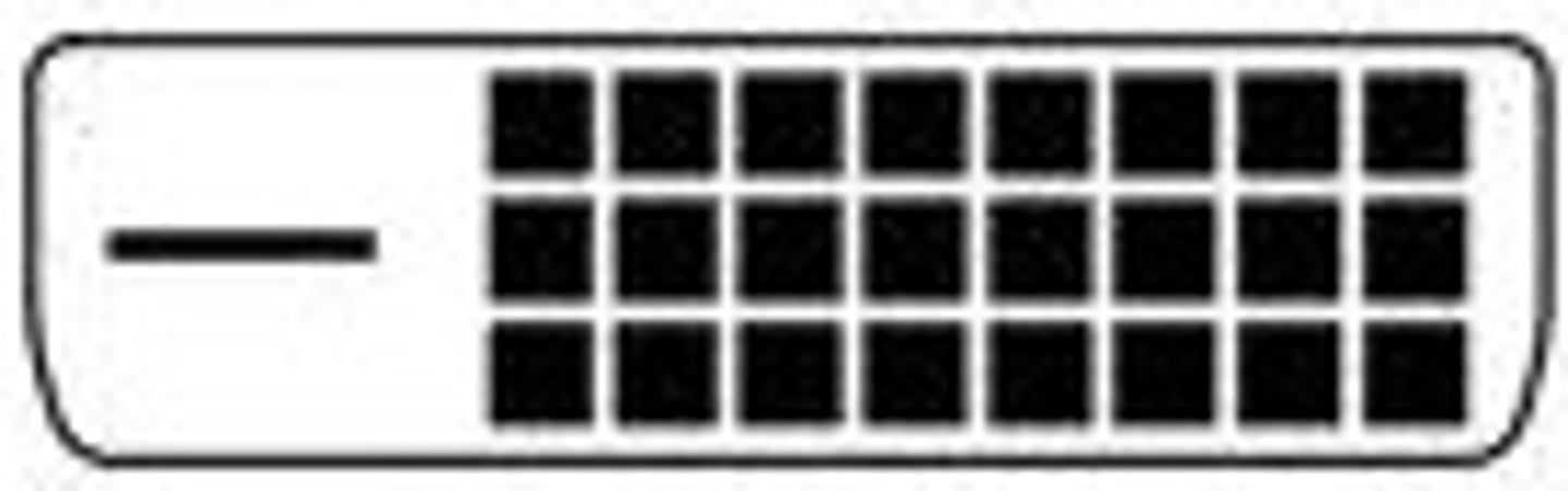 <p>A DVI (Digital Visual Interface) video port that works only with digital monitors.</p>