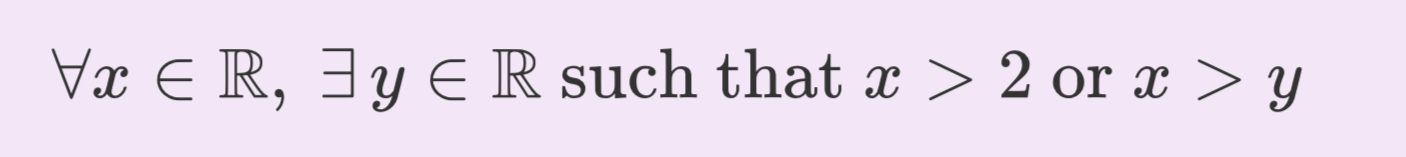 <p>Negate the following statement. Is the statement true? Is the negation true?</p>