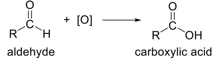 <p>Aldehyde to Carboxylic Acid</p>