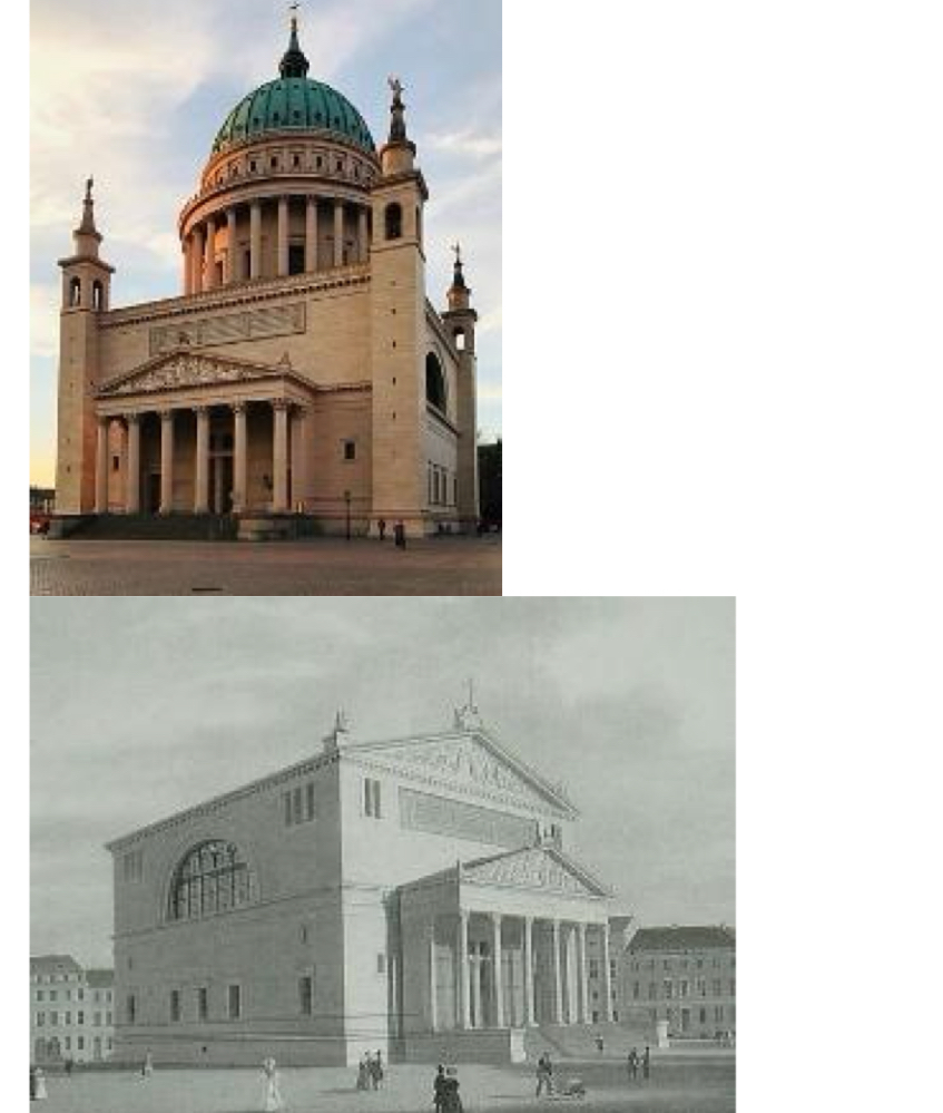 <p>Name + Ort</p><p>Entstehungsdatum</p><p>Stilepoche + Architekt*in</p>