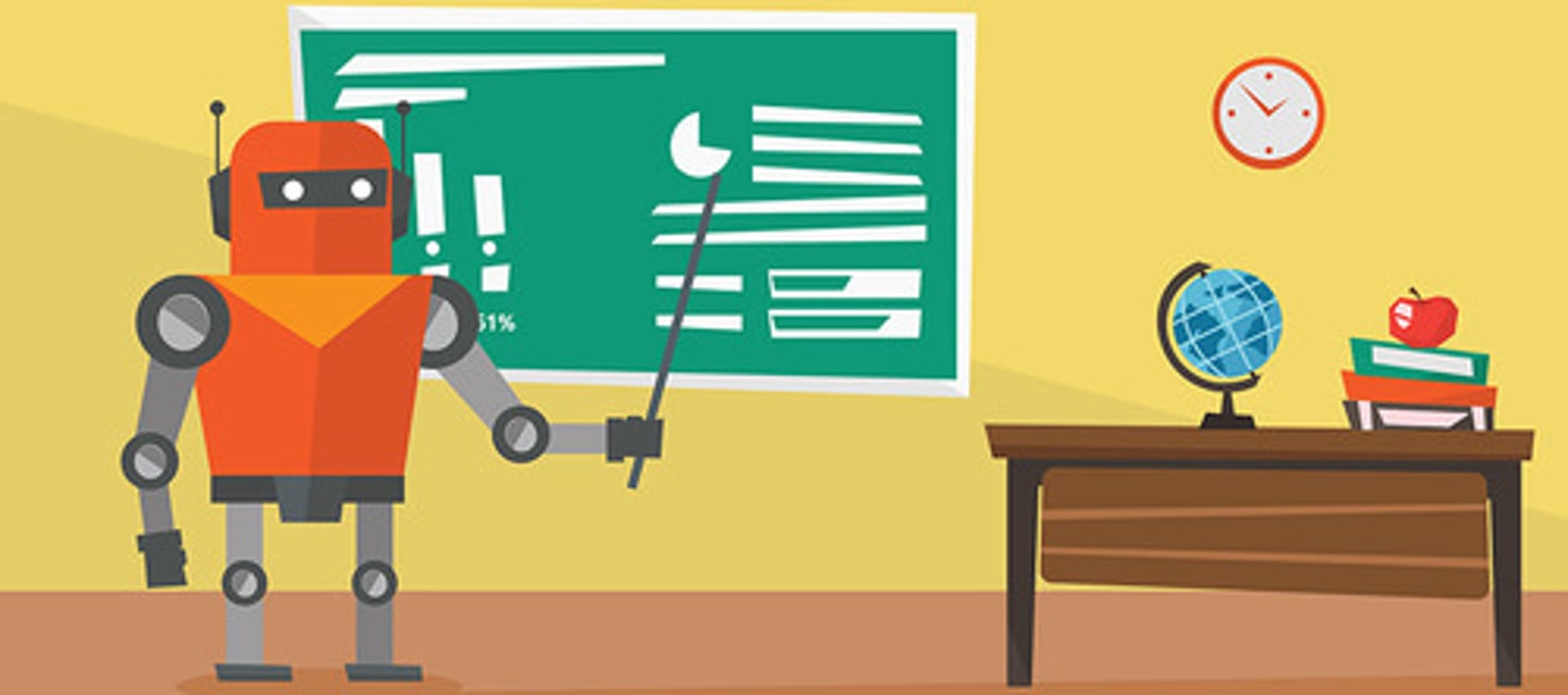 <p>(np): giáo viên người máy</p>