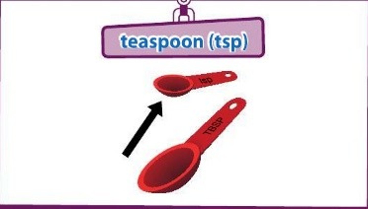 <p>чайная ложка</p>