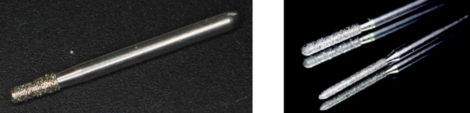 <p>Conical diamond burs with rounded tip</p><p>Axial reduction with conical flat head and round end bur0] to make chamfer&nbsp;</p><p>No contact between cavity margin and adjacent tooth or sharp angles</p>