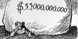 <p><span>Payments demanded from a defeated nation for war damages.</span><br></p>