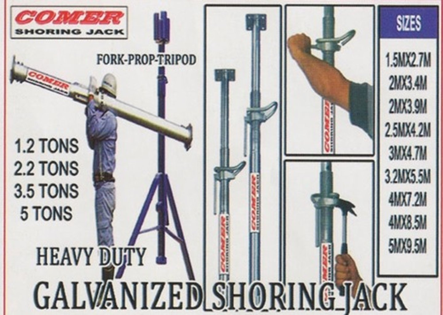 <p>Shoring parts</p>