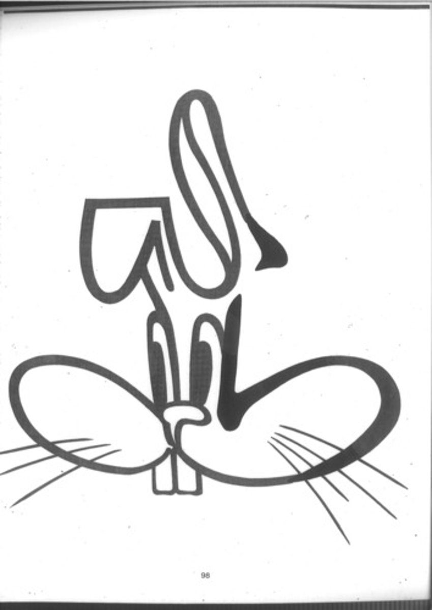 <p>ら...la Rabbit</p>