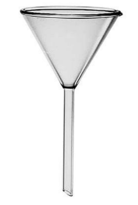 <p>Used to pour liquids into narrow-mouthed containers</p><p>Filtering</p>