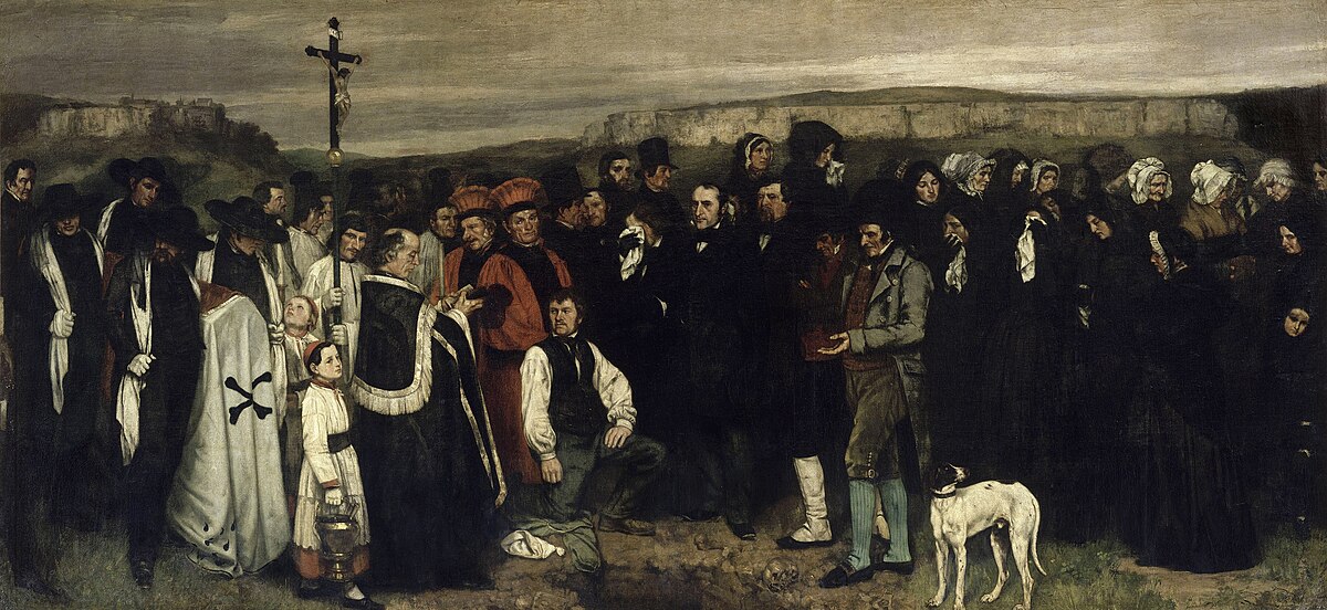 <p>Burial of Ornans</p>