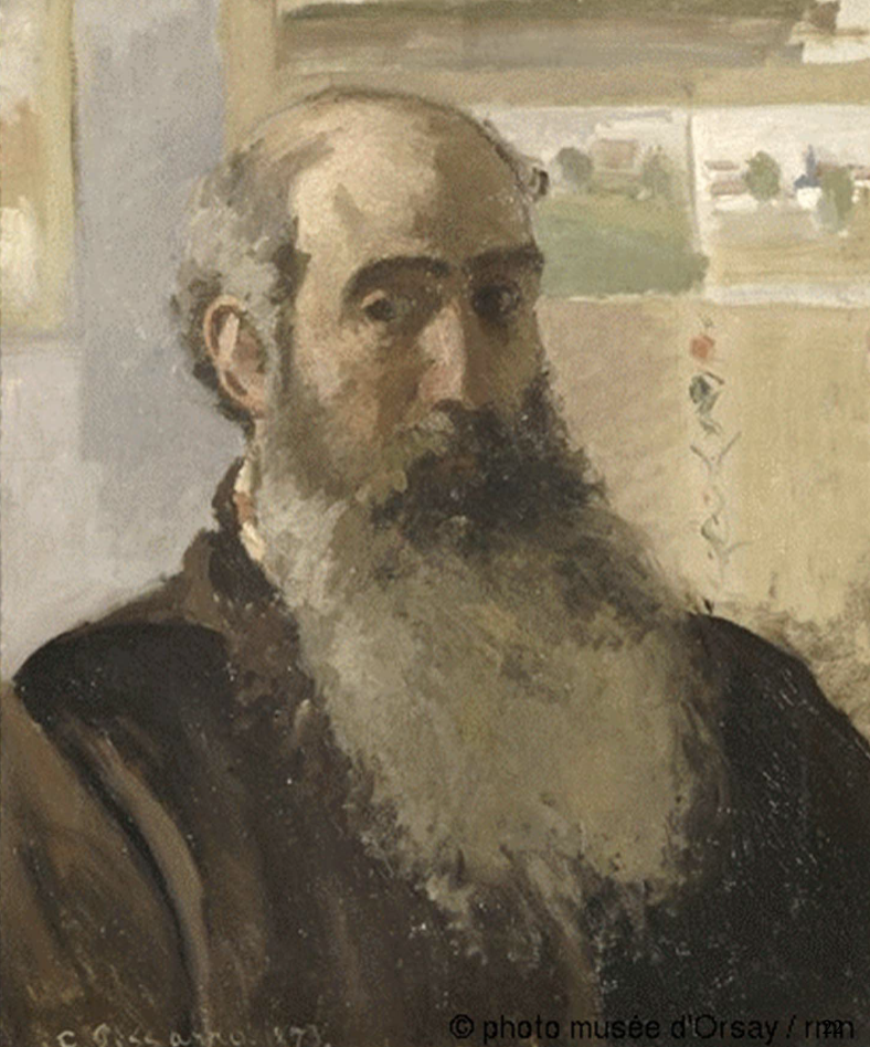 <p>Self-Portrait, Camille Pissarro 1873</p>