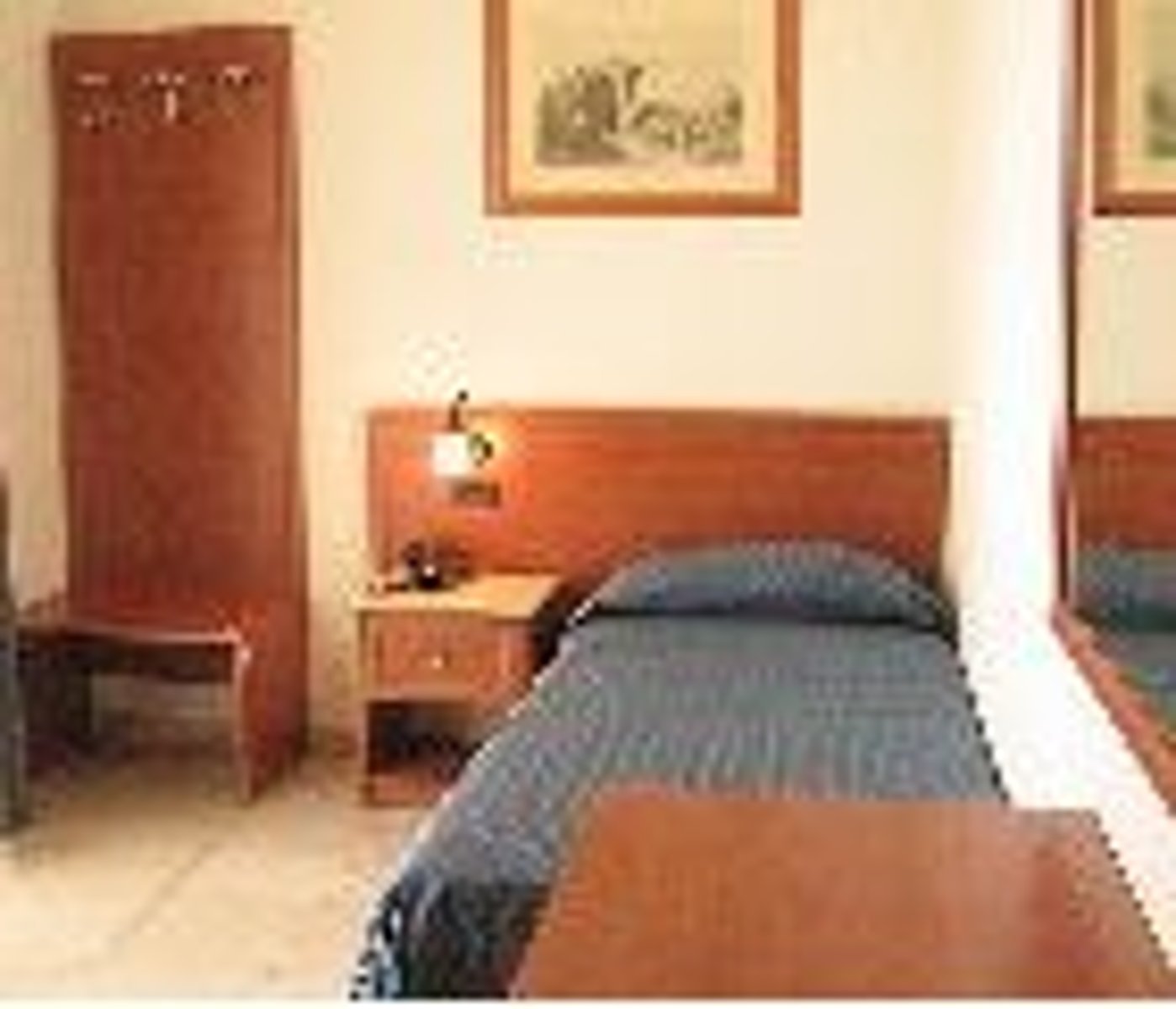 <p>a single room</p>
