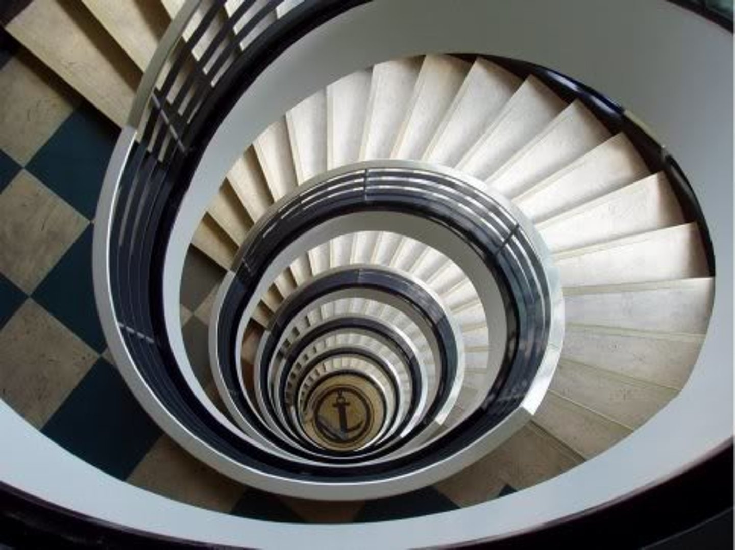 <p>any stair constructed chiefly with winders, such as a geometrical or spiral stair</p>