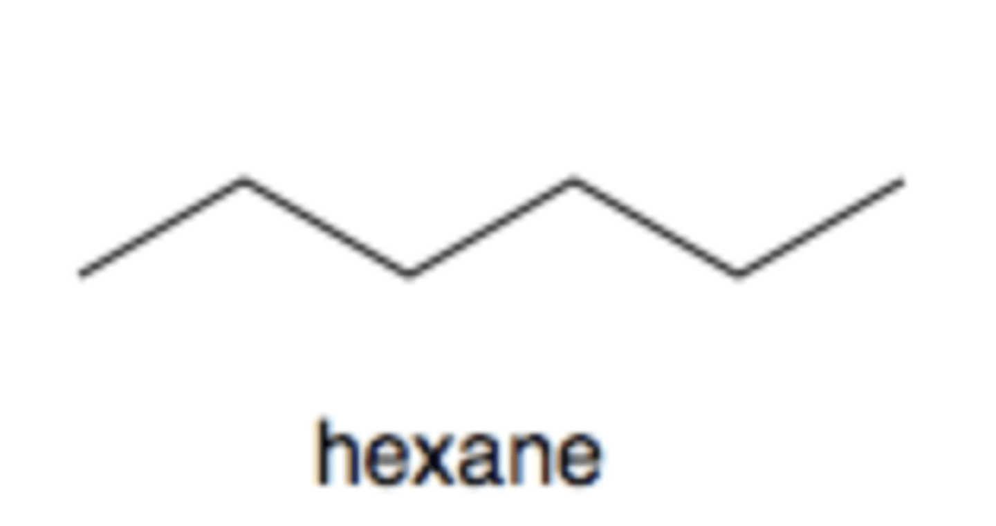<p>C-C and C-H single bonds no rings</p><p>* not technically a fxnl group *</p>