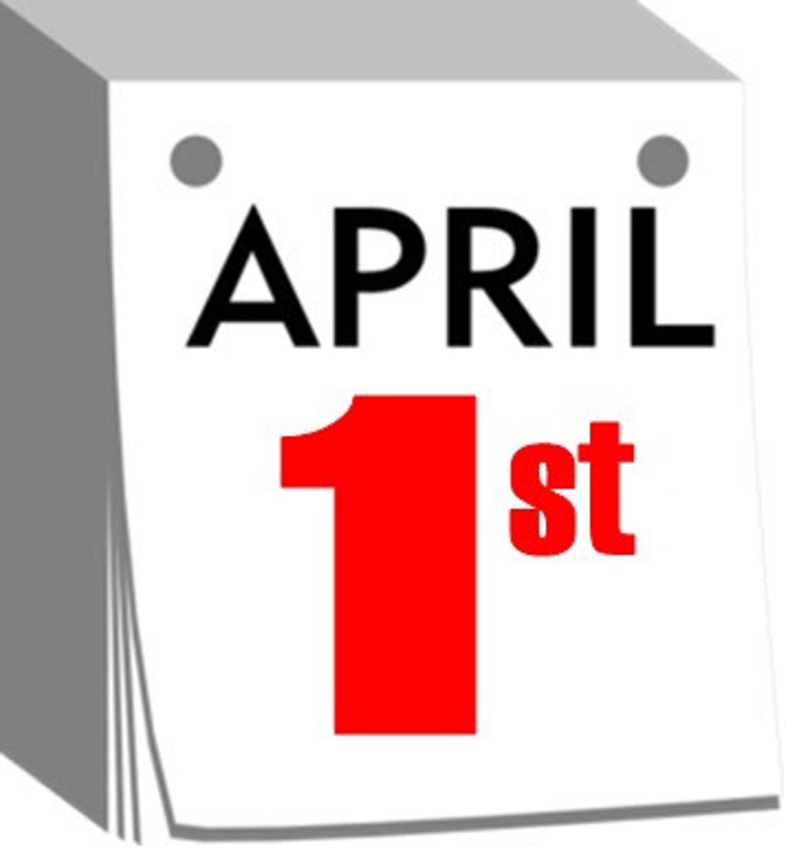 <p>It's April 1st.</p>