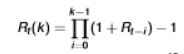 <ul><li><p>the operator on the right hand side is the product operator</p></li></ul><p></p>