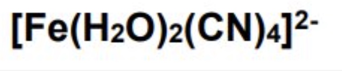 <p>draw the cis and trans isomers for this complex </p>