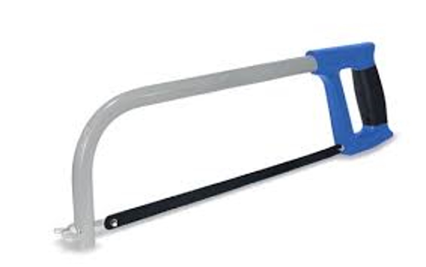<p>A cutting tool; type of handsaw that is used to cut metal; t</p>