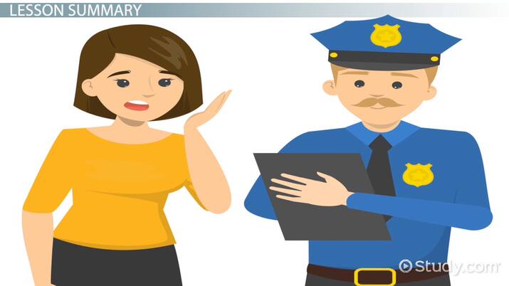 <p>The complainant assures that man is guilty</p>