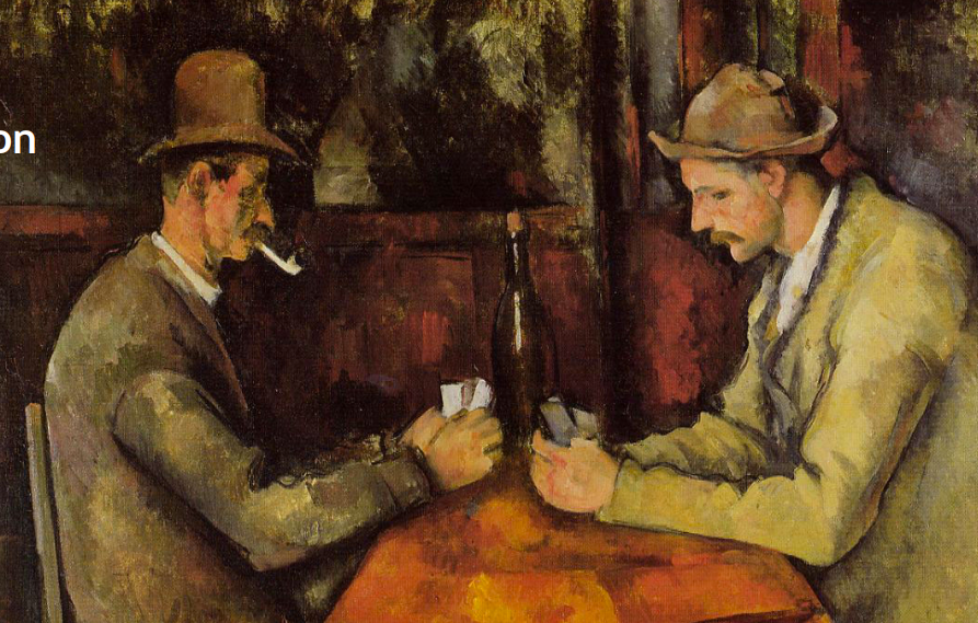 <p>The Cards Player</p>