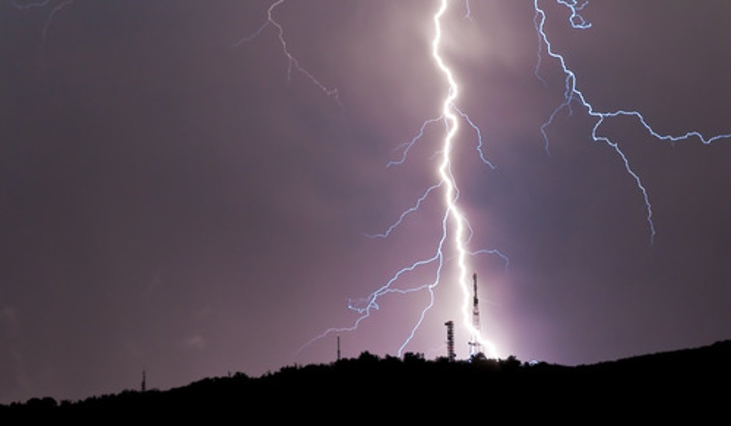 <p>Rapid movement of excess charge from one place to another e.g. a spark</p>