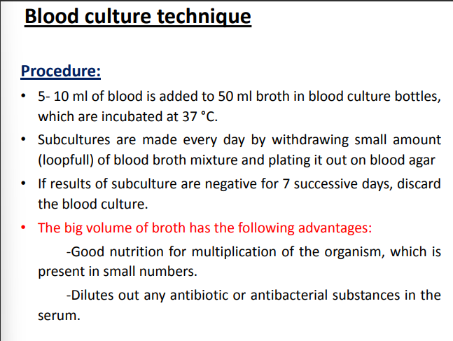 <p>blood culture technique</p><p></p>