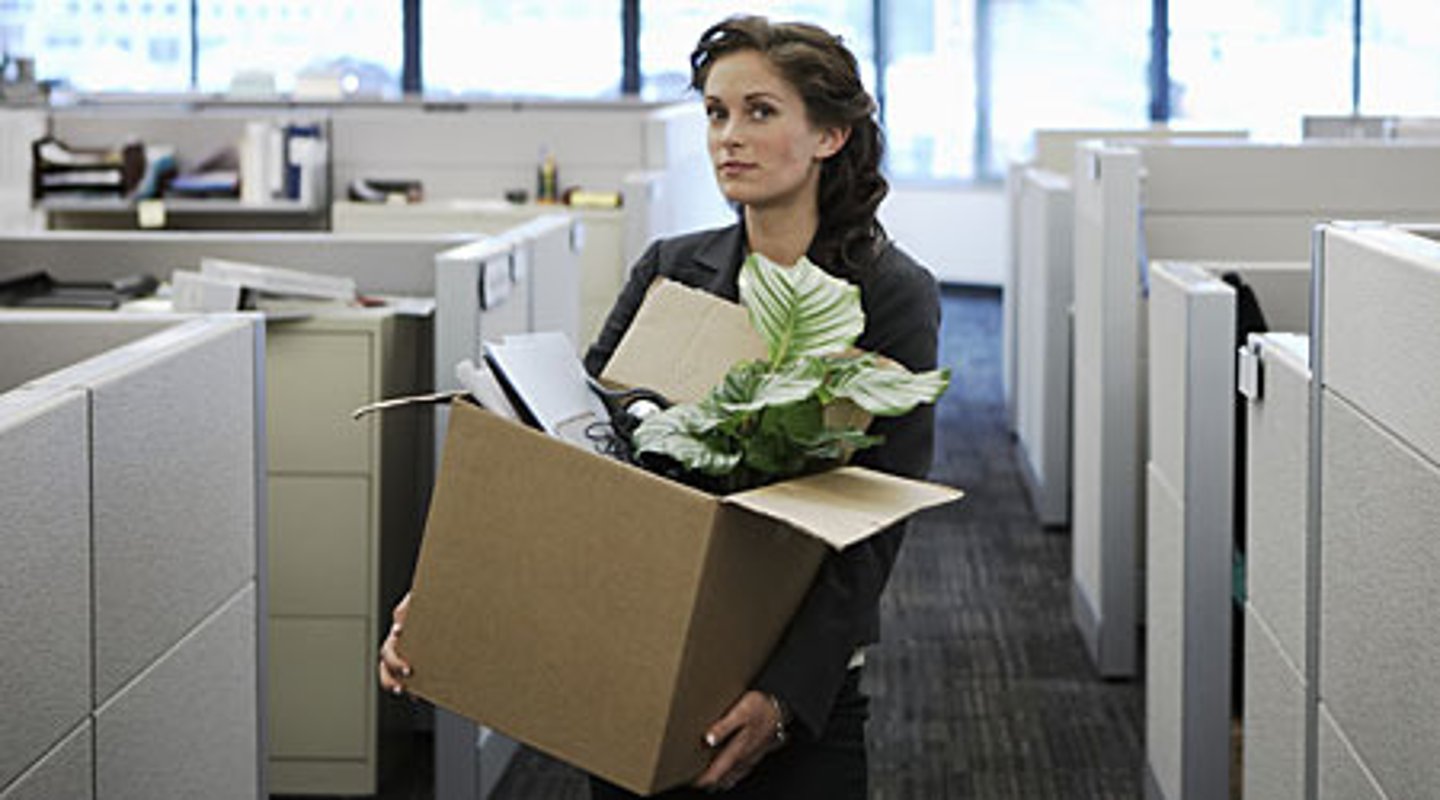 <p>lost a job because the job is no longer needed</p>