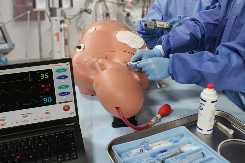 <p>Medical simulation kits designed for training in the placement and management of temporary pacemakers, helping practitioners learn pacing techniques. </p>