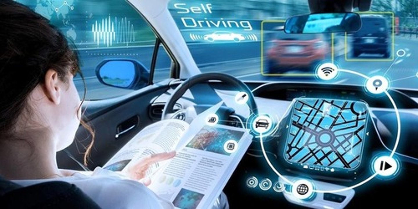 <p>une voiture autonome</p>