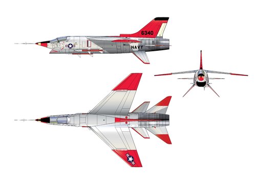 <p>Added control surfaces below the vertical tail which were coupled with the landing gear to increase weathercock stability</p>