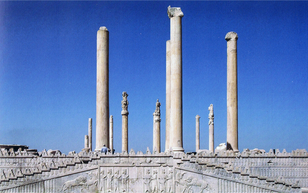 <p>*Audience Hall (apadana) of Darius and Xerxes</p>