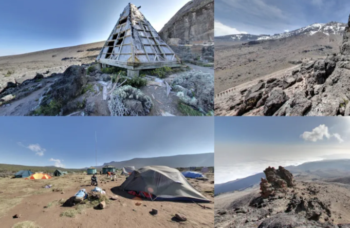 <p>Mount Kilimanjaro with possible tents </p>