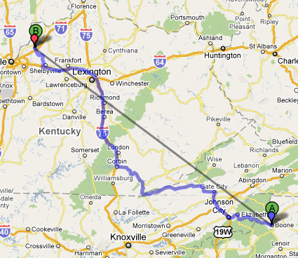 <p><strong>(MAPS) A reference map showing the roads of a city, state, or other area</strong></p>