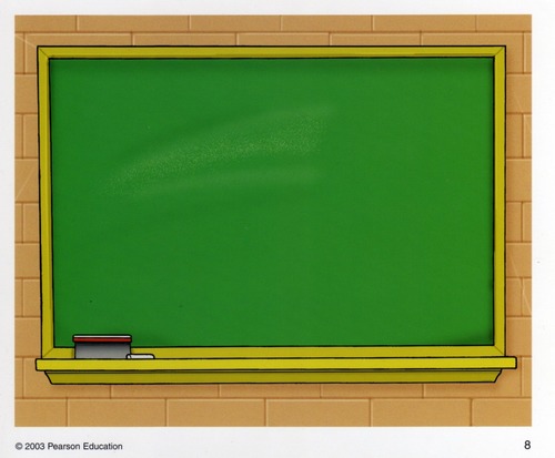 <p>chalkboard</p>