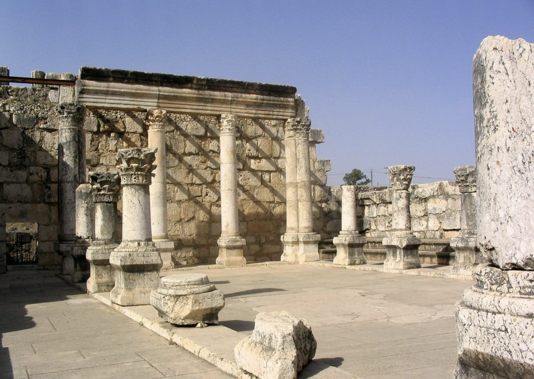 <p><span>Interior of the Synagogue at Capernaum (modern-day Israel), Late Antique (1-3rd centuries)</span></p>