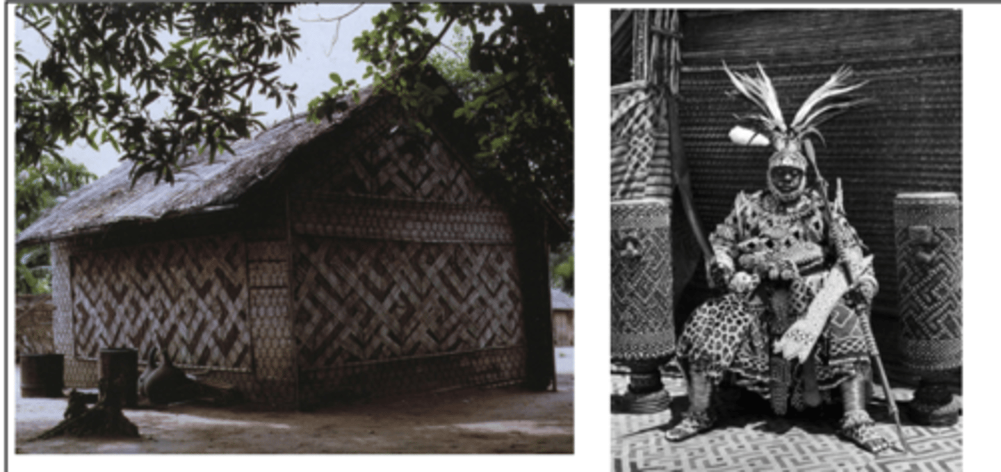 <p>Integration of motifs on textiles an architecture</p>