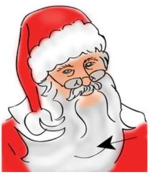 <p>Santa Claus has a long white <strong>beard</strong>.</p><p><span>|bɪəd|</span></p><p>Борода</p>