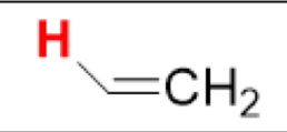 <p>pKa of (<strong>CH₂=CH₂, sp²</strong>)</p><p><strong>(Ethene)</strong></p>