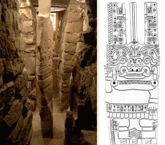 <p>2.4 Chavin de Huantar, Old Temple Lanzón Gallery, Lanzón Monolith, c. 1200 BCE</p>
