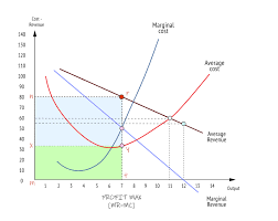 <p>At the point where Marginal Revenue = 0, as producing anymore would actually make a loss.</p><p>Revenue is the area bounded by the MR = 0 dashed vertical line, which meets the AR curve.</p>