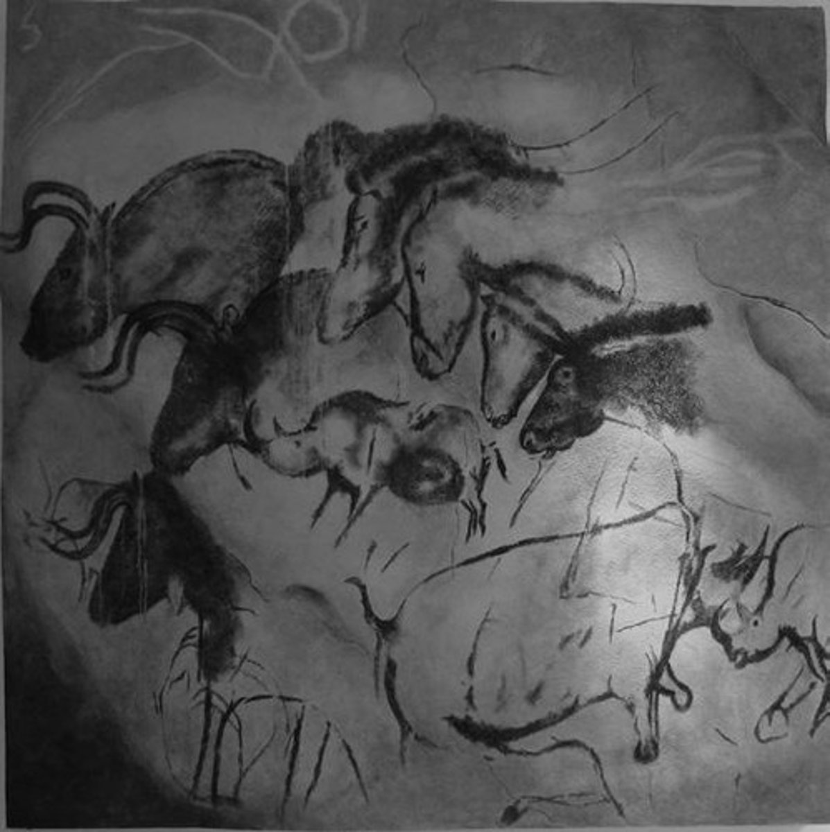 <p>They are the oldest known works of art, dating from approximately 30,000 BCE.</p>