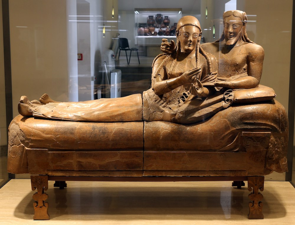 <ol start="29"><li><p>Sarcophagus of the Spouses</p></li></ol><p></p>