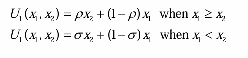 <p>(below) when X1 is behind</p><p>(above) when X1 is ahead</p>