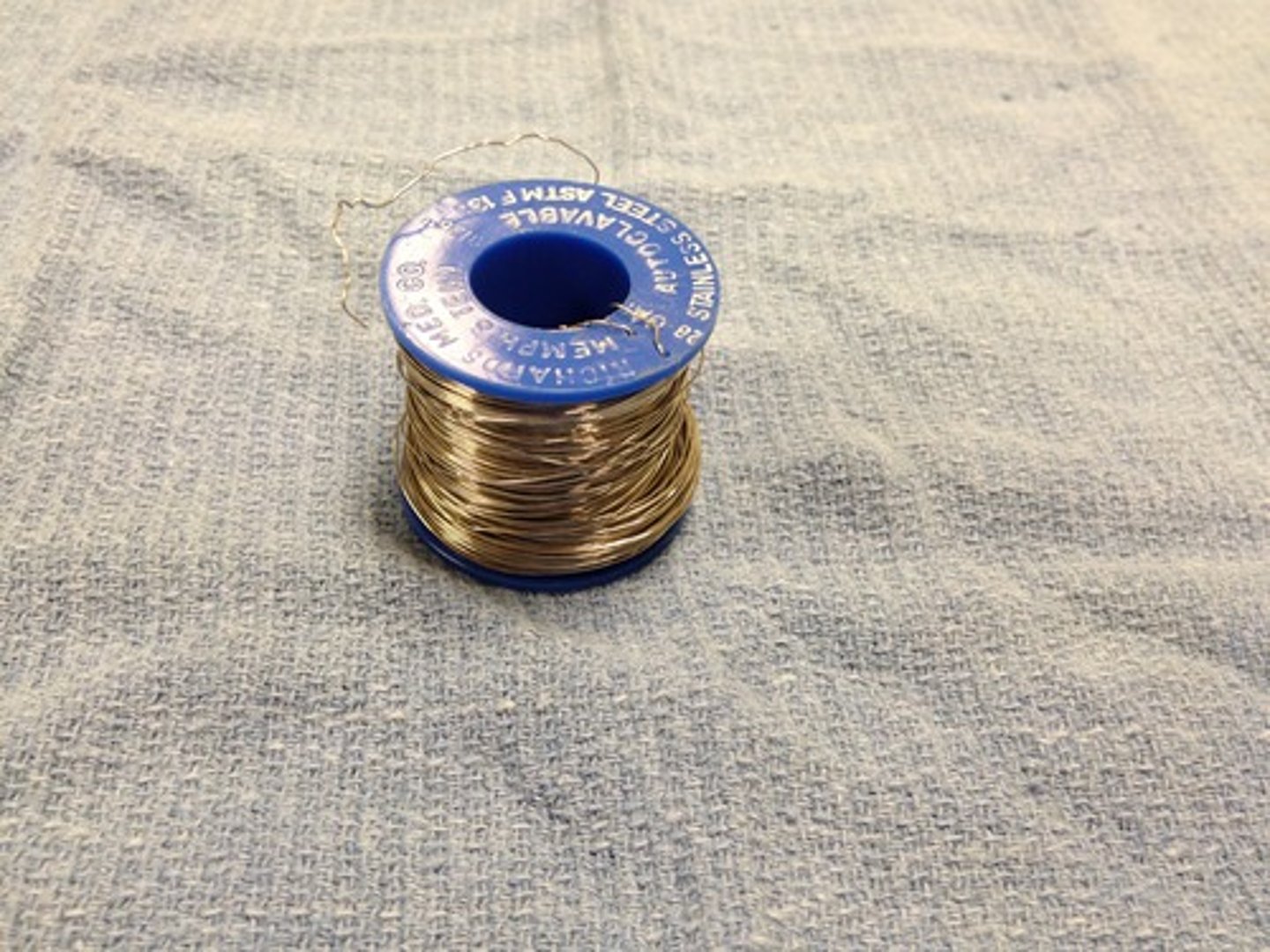 <p>Heavy gauge stainless steel wire</p>