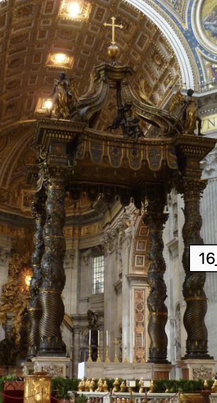 <p>Baldacchino (Saint Peter’s Basilica)</p>