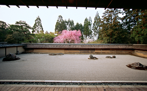 <p>Karesansui (dry landscape) Garden</p>