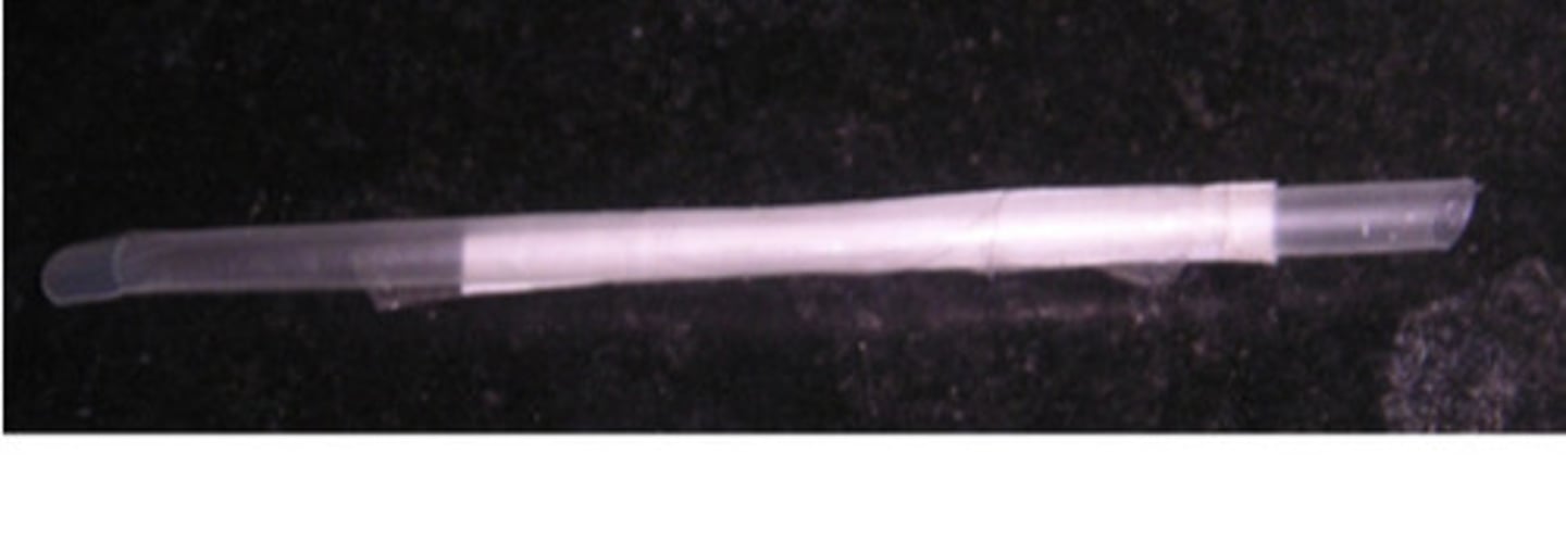 <p>Stick used with RPR cards to dispense and spread antigen emulsion and/or buffered saline solutions; used for serological detection of syphilis.</p>