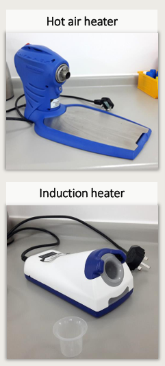 <ul><li><p>mirror and probe</p></li><li><p>stock impression tray - best fit</p></li><li><p>wax knife , pink wax and heaters (hot air and induction)</p></li><li><p>alginate (mixing bowl and spatula)</p></li><li><p>alginate adhesive (in dappens pot) with brush</p></li><li><p>disinfectant (small bowl in bay or access to shared container)</p></li><li><p>disposable kidney dish to carry impression</p></li><li><p>gauze and paper towels</p></li><li><p>plastic storage bag (biro to label it)</p></li><li><p>lab card </p></li></ul><p></p>