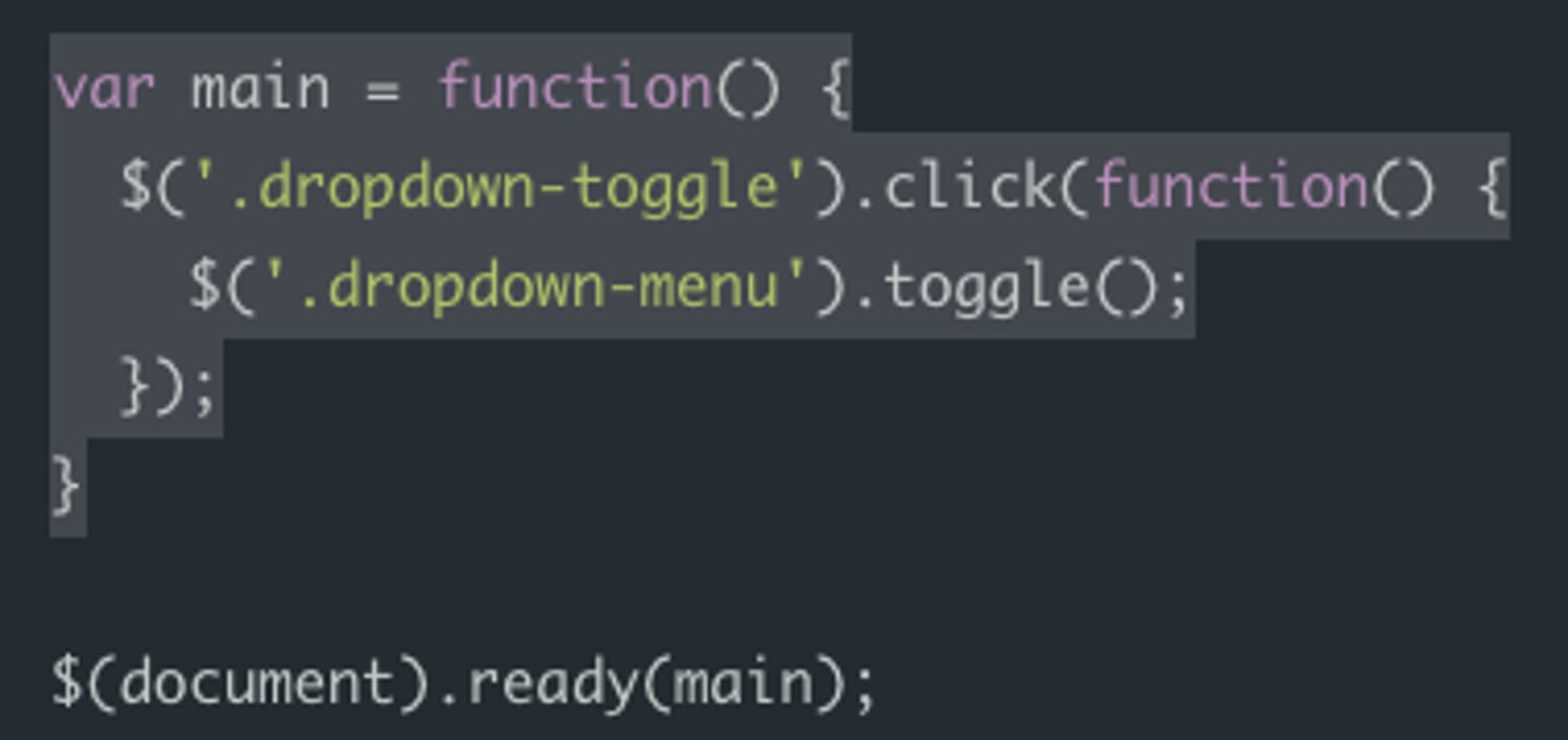 <p>to write code</p>